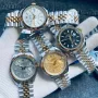 Mъжки часовник Rolex Datejust Two Tone с автоматичен механизъм, снимка 5