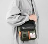 Чанта за през рамо ежедневна мъжка спортна чанта, водоустойчива 24х20х9 см., снимка 1 - Чанти - 44951899