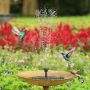 Слънчева помпа за фонтан за птичи бани и градини., снимка 6