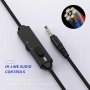 Нови Геймърски слушалки с шумопотискащ микрофон за конзоли PC Xbox, снимка 5