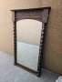 Голямо огледало с фрезовани елементи, снимка 1