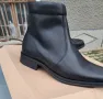 Черни боти естествена кожа, снимка 9