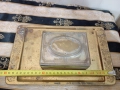 Кутия за бижута с поднос арт деко, снимка 3