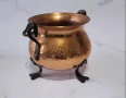 Медно канче с ковано желязо, снимка 3