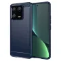 Силиконов Калъф Carbon за Xiaomi 13 Pro, син, снимка 1