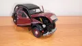 Метална Количка Citroen 2CV 6 Charleston Welly 1:24, снимка 3