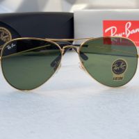 Ray-Ban RB3025 висок клас унисекс слънчеви очила Рей-Бан дамски мъжки минерално стъкло, снимка 6 - Слънчеви и диоптрични очила - 45294475