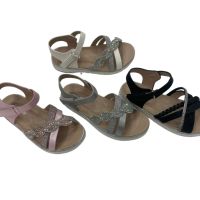 Ръчно изработени детски сандали за момиче, снимка 3 - Детски сандали и чехли - 45255868