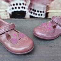 Английски детски обувки естествена кожа-START RITE , снимка 1 - Детски обувки - 44992918