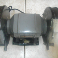 Електрически Шмиргел 200 Вата/ф150 мм/5,0 кг-KING CRAFT, снимка 2 - Други инструменти - 45071880