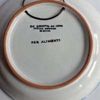 Колекционерска керамична чиния за стена , снимка 2 - Декорация за дома - 45585635