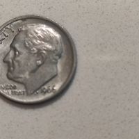 Монети САЩ 1 дайм, [1966-1977], снимка 4 - Нумизматика и бонистика - 45810390