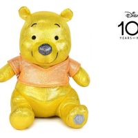 Плюшена играчка мечо Пух Simba Winnie the Pooh Disney Collection 100 birthday limited 30см Музикална, снимка 1 - Плюшени играчки - 45875562