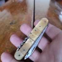 Стар джобен нож,ножче,ножка #42, снимка 2 - Други ценни предмети - 45778039