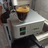Кафемашина Саеко идея с ръкохватка с крема диск, прави страхотно кафе с каймак , снимка 4 - Кафемашини - 45405983