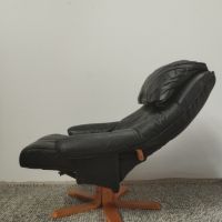 Кожено релакс кресло, снимка 8 - Дивани и мека мебел - 45373747