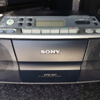 FM радио касетофон SONY CFD-S01, снимка 1 - Радиокасетофони, транзистори - 44969964