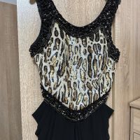 рокля официална пайети паети леопард, снимка 1 - Рокли - 45556814