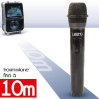 Безжичен микрофон CANTA TU KARAOKE, професионален караоке, снимка 5 - Микрофони - 45432918