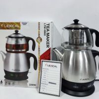 Електрически чайник от неръждаема стомана Lexical, 2 в 1, снимка 4 - Аксесоари за кухня - 45731878