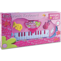 Bontempi - Синтезатор със светлинни ефекти за момиче, снимка 1 - Музикални играчки - 44977564