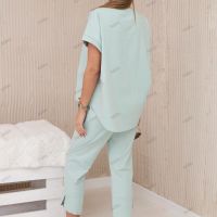 Нов дамски комплект блуза + панталон, 3цвята , снимка 9 - Комплекти - 45980796