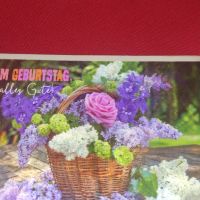 Красива ефектна 3D ART пощенска картичка Цветя Германия за КОЛЕКЦИЯ 44711, снимка 4 - Филателия - 45263084