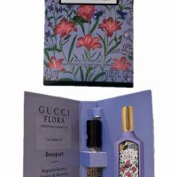 Лот парфюми - промо оферта с 2 броя дамски мостри Gucci Flora и душгел 50 мл Gucci Bloom, снимка 3 - Комплекти и лотове - 45156622