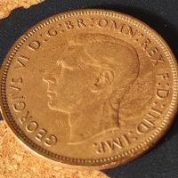 Монети Великобритания - [1938,1940,1947] Крал Georgivs VI, снимка 2 - Нумизматика и бонистика - 43905468