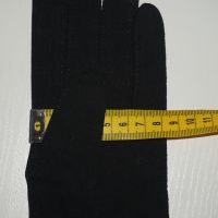 Vintage Дълги Ръкавици от Двойно Тъкан Памук Made In British Colony Of Hong Kong Размер S, снимка 15 - Ръкавици - 45472555