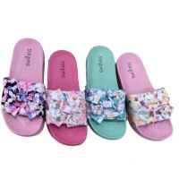 Дамски плажни чехли с уникален цветен дизайн за весело и ярко лятно настроение, снимка 3 - Чехли - 45400001