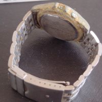 Метална верижка за мъжки часовник красив стилен дизайн 44852, снимка 8 - Каишки за часовници - 45380764