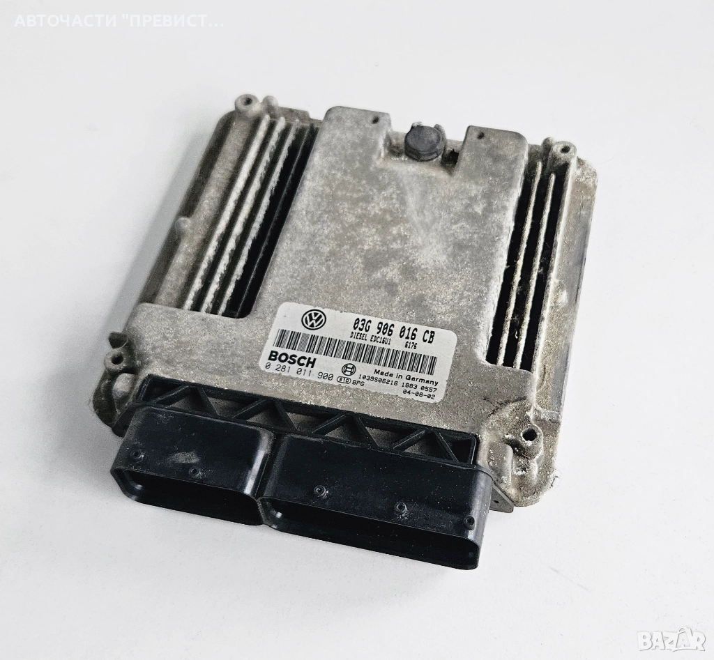 ECU Компютър Двигател Фолксваген Голф 5 VW Golf 5 1.9 tdi 105 кс 0281011900 03G906016CB, снимка 1
