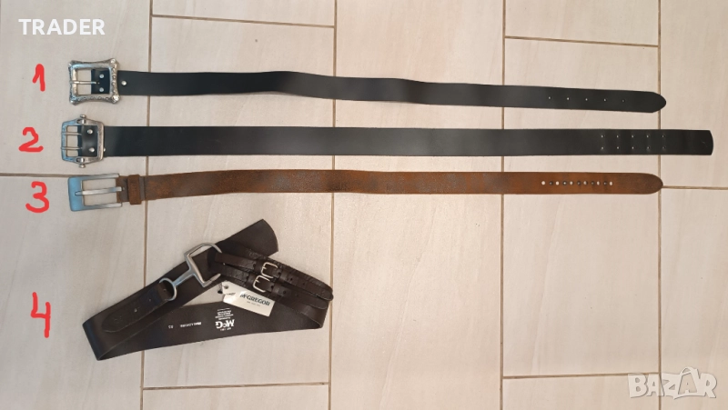 Колан 100%  естествена телешка кожа  ESPRIT  Mc Gregor, снимка 1