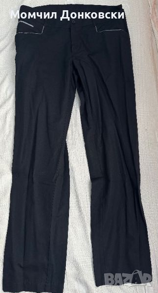 Мъжки черен спортен панталон, снимка 1