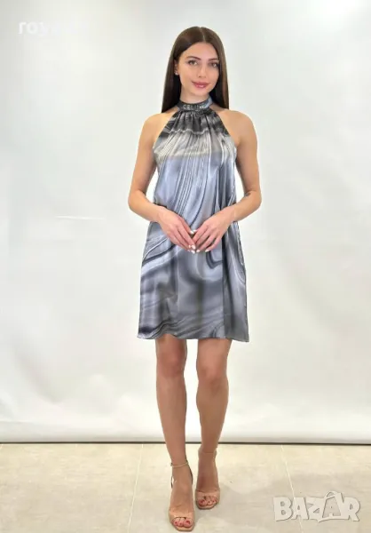 Celine дамска сатенена рокля , снимка 1