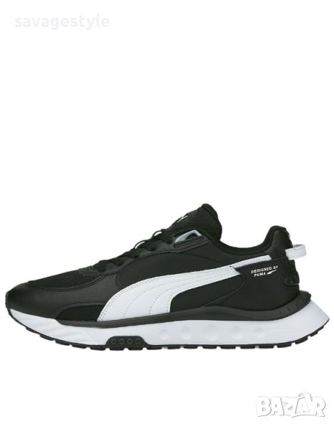 Мъжки маратонки PUMA Wild Rider Route Shoes Black, снимка 1