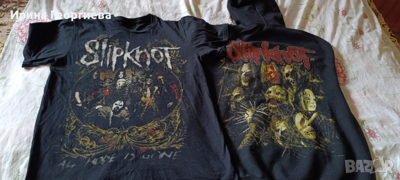 анорак и тениска на slipknot , снимка 1