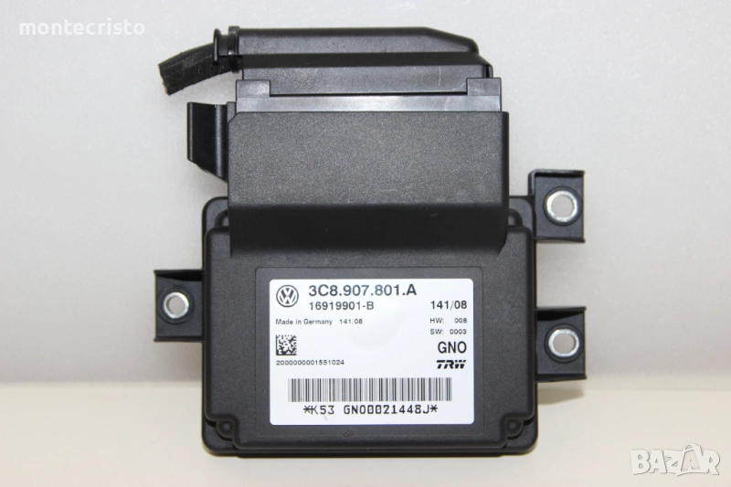 Модул ръчна спирачка VW Passat B6 (2005-2011г.) 3C8.907.801.A / 3C8 907 801 A / 3C8907801A, снимка 1