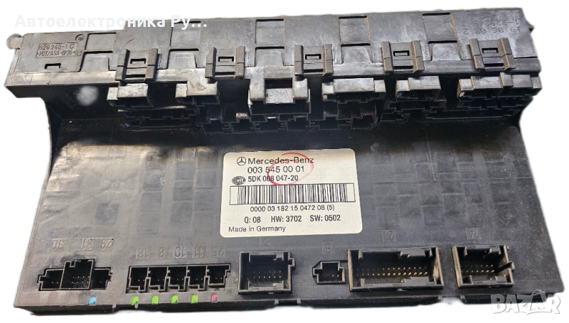 BSI МОДУЛ SAM КУТИЯ ЗА БУШОНИ MERCEDES-BENZ W211, 0035450001, снимка 1