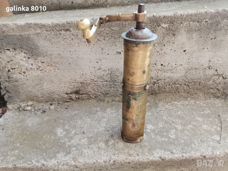 Стара бронзова мелничка, снимка 1