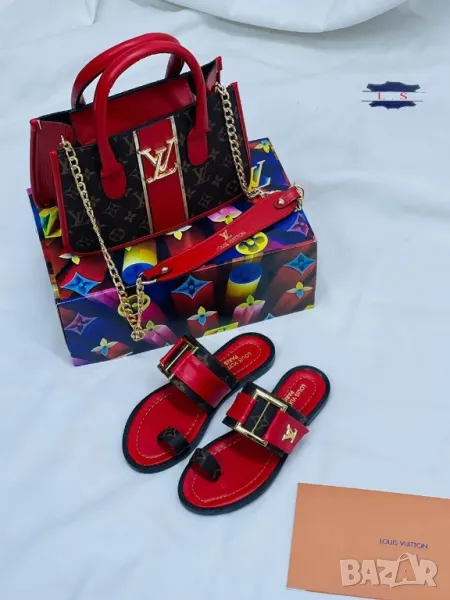 дамски чанти и чехли louis vuitton , снимка 1