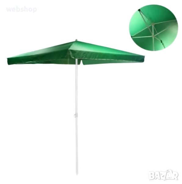 Градински чадър с  метална конструкция и размери 270x270 см , снимка 1