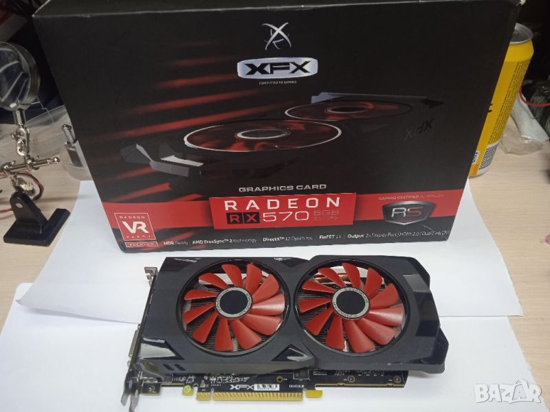 AMD RADEON RX570 XFX 8GB, снимка 1