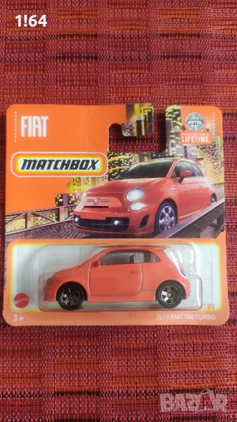 Matchbox 2019 Fiat 500 Turbo, снимка 1
