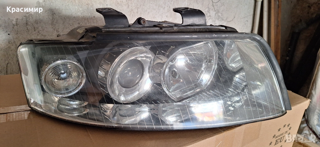 Десен фар Ауди А4 Б6, снимка 1