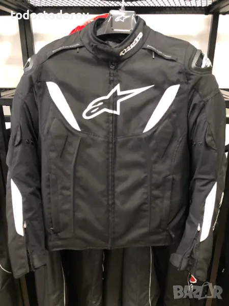 Текст. мото яке ALPINESTARST-GP,XL-56 протектори,вентилация,подплата, снимка 1