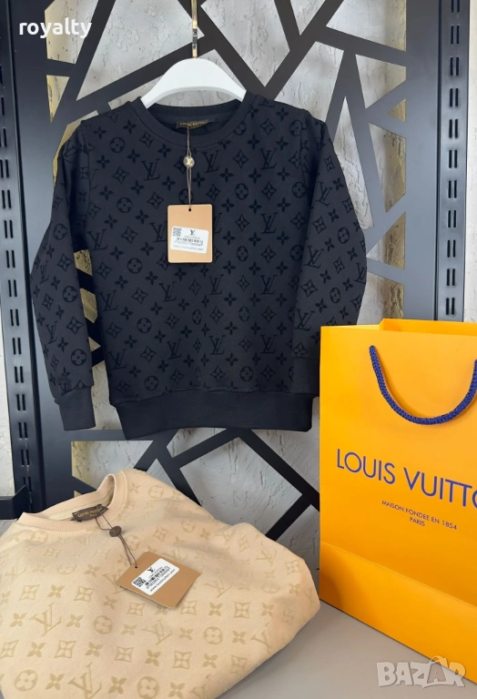 Блуза с дълъг ръкав LV, снимка 1