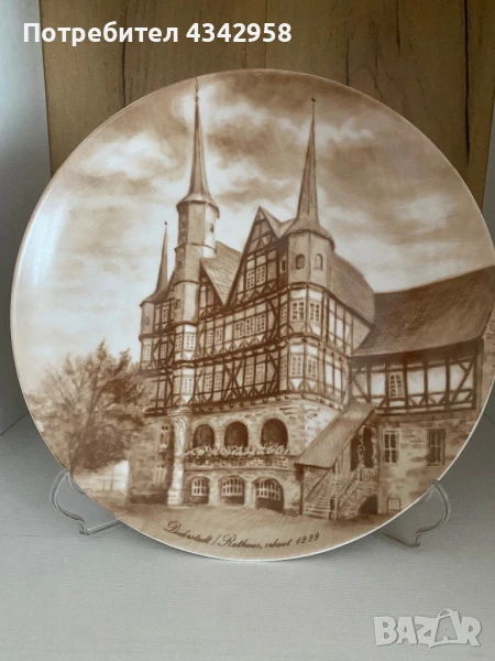 AK KAISER. 1979г.Чиния за стена., снимка 1