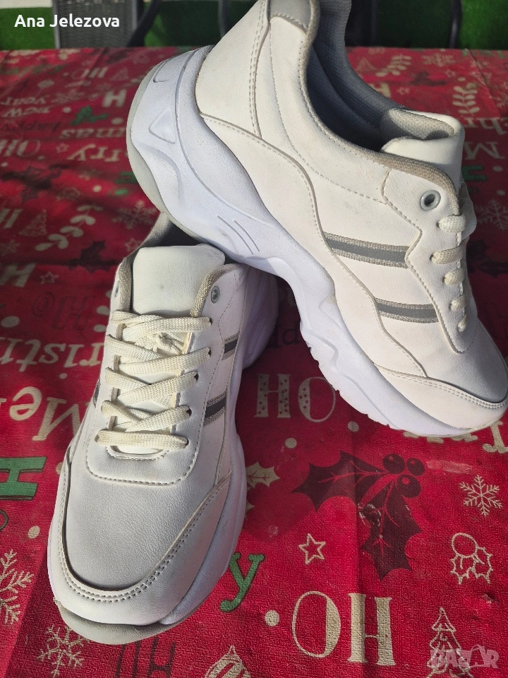 бели маратонки , снимка 1